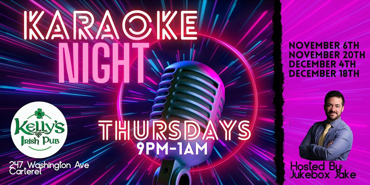 Karaoke Night at Kelly's Pub | Event in Carteret | AllEvents