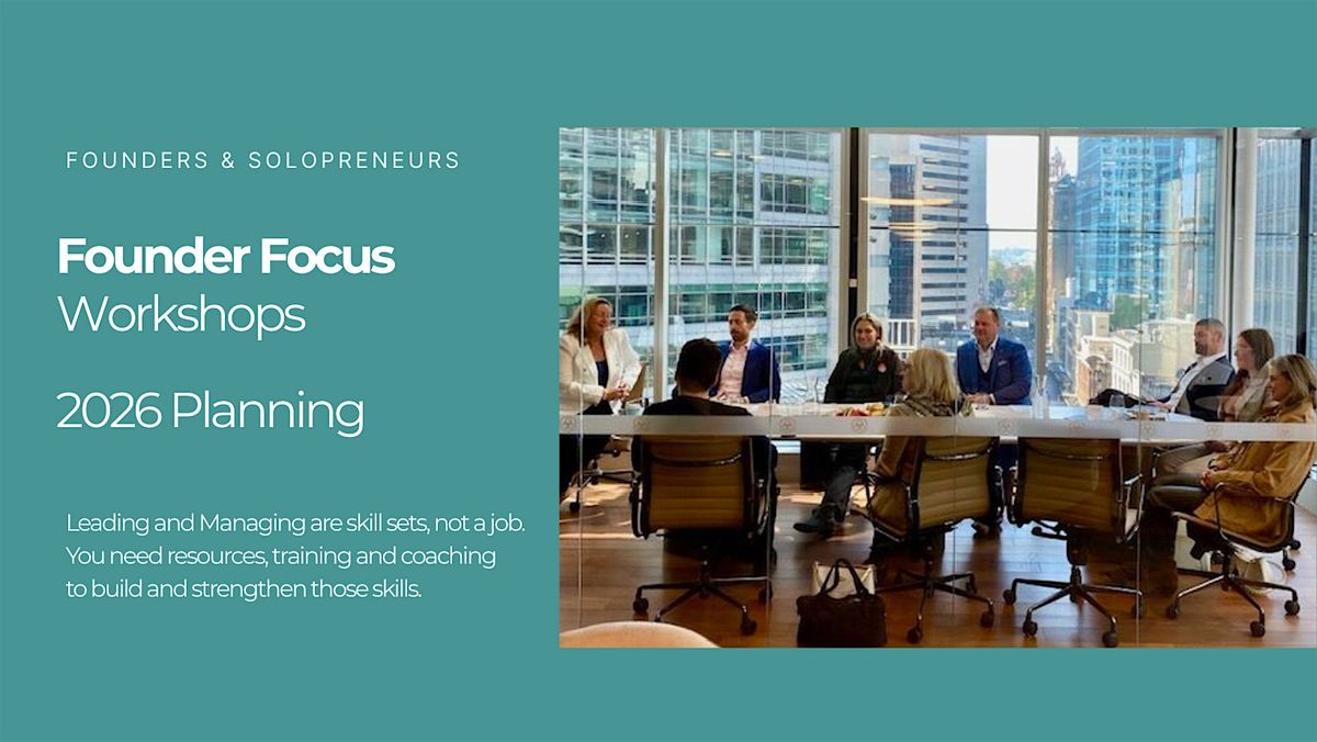 Founder Focus Workshops - 2026 Traction | Event in Sydney | AllEvents
