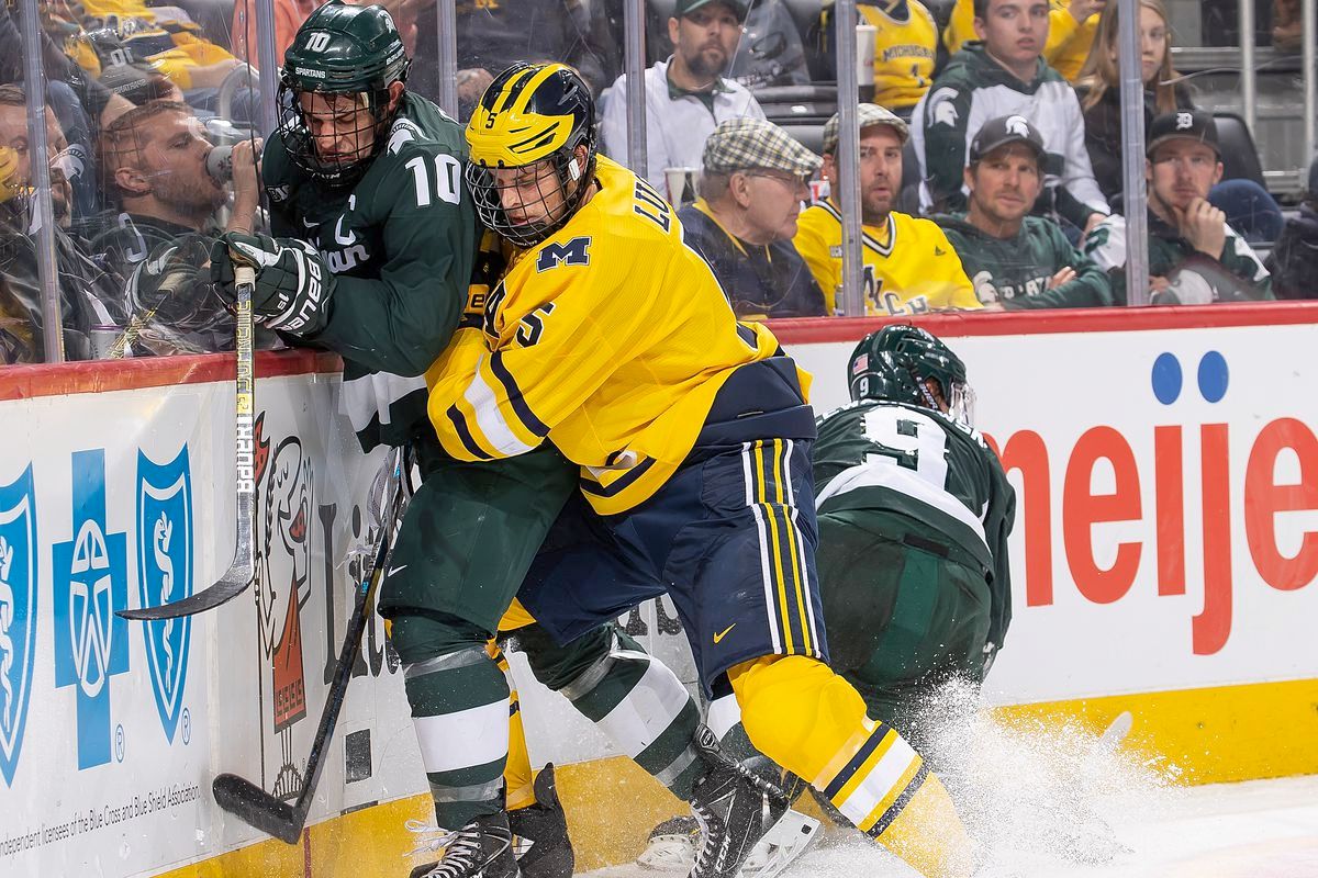 Duel In The D Michigan Wolverines vs. Michigan State Spartans, Little