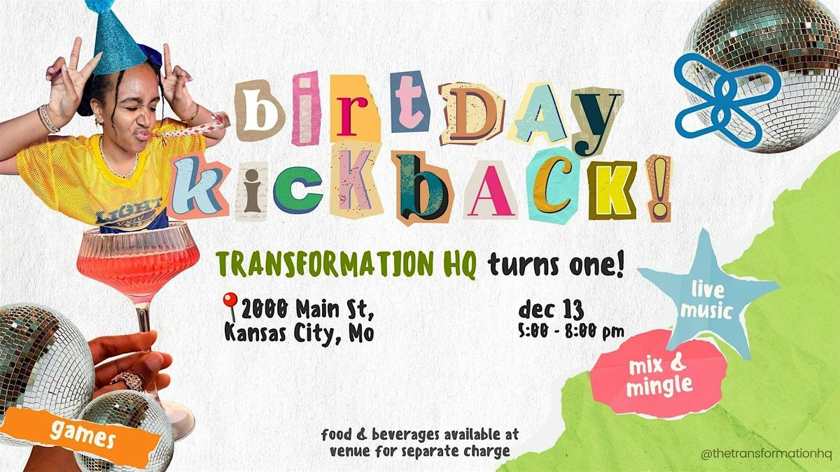 The THQ Community Kickback: Music • Vibes • Connection, 13 December | Event in Kansas City | AllEvents
