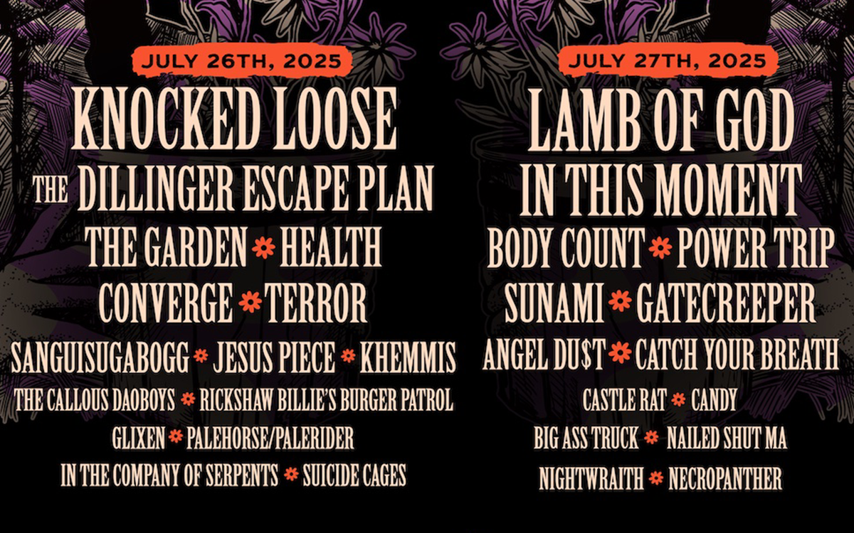 Unhinged Festival - Saturday with Knocked Loose, The Dillinger Escape Plan and more, 26 July | Event in Denver