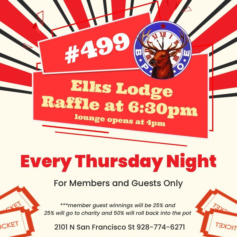 #499 Four of Hearts Raffle and Thursday Night Kitchen Specials (For ...