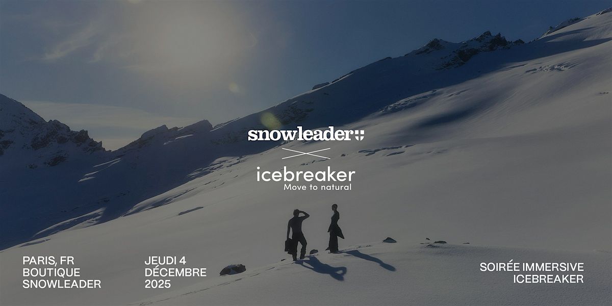SOIRÉE IMMERSIVE X ICEBREAKER - PARIS, 4 December | Event in Paris | AllEvents