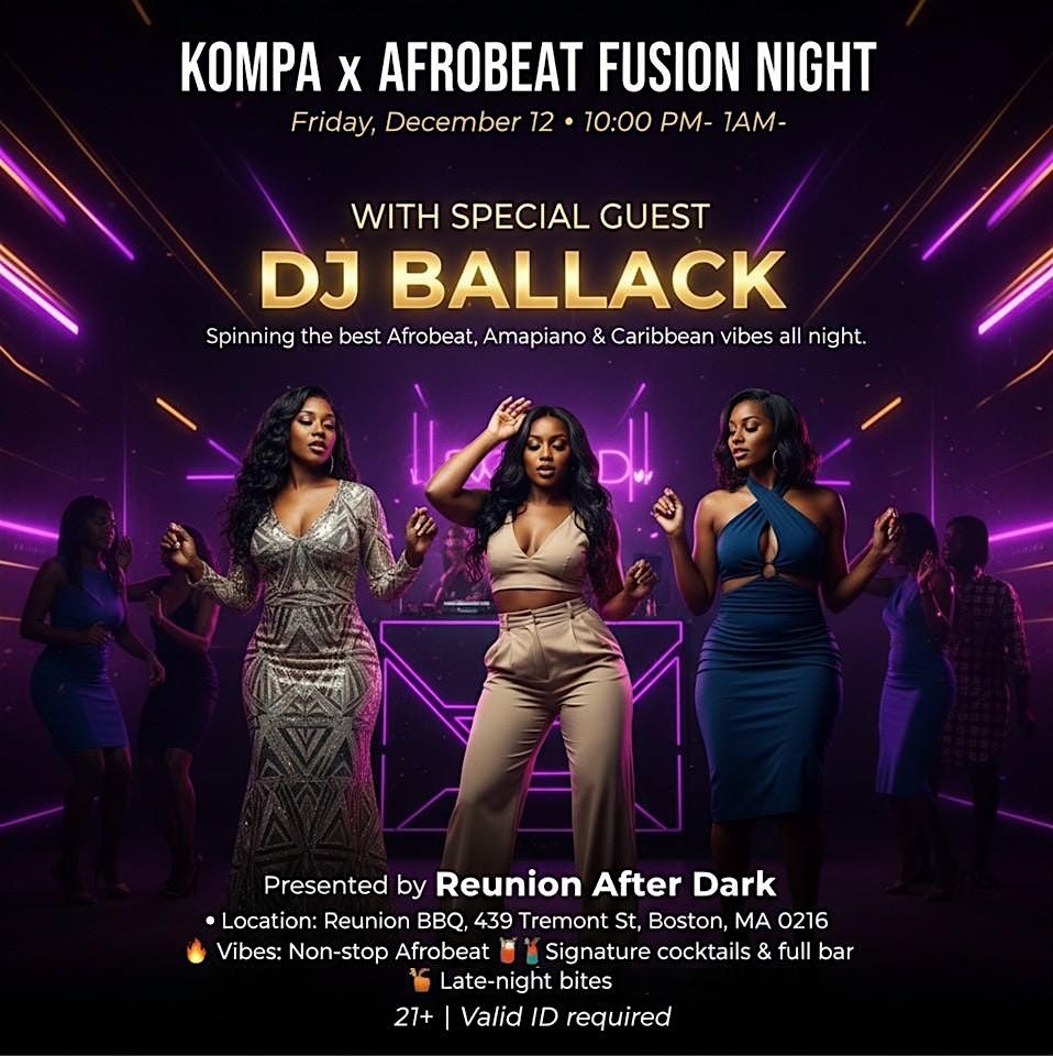 Afrobeat & Gouyard, 12 December | Event in Boston | AllEvents