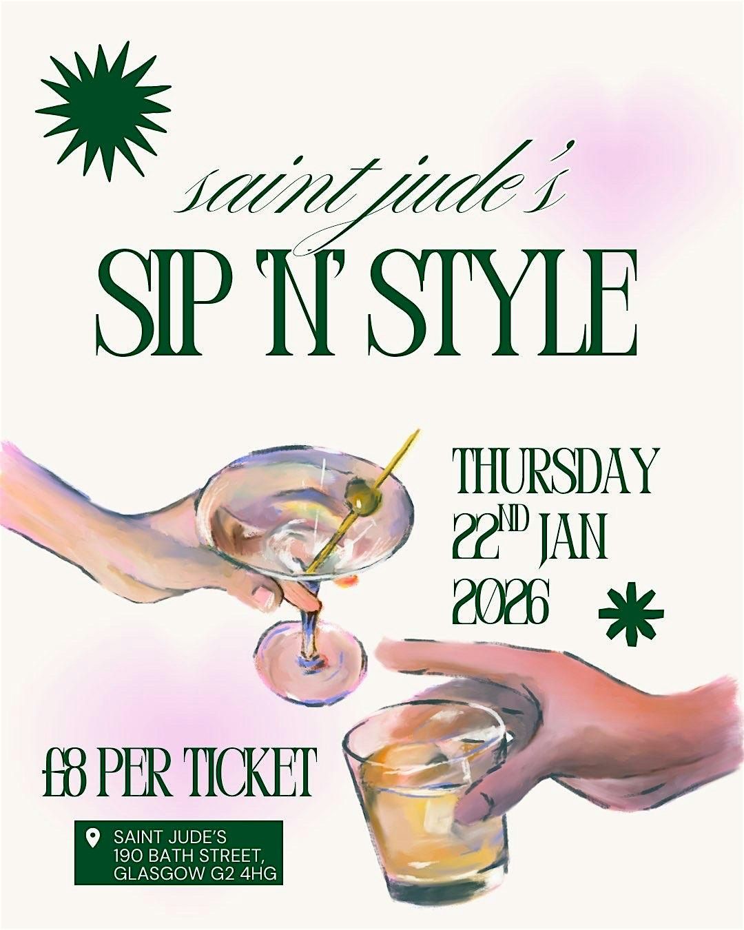Sip ‘n’ Style, 22 January | Event in Glasgow | AllEvents