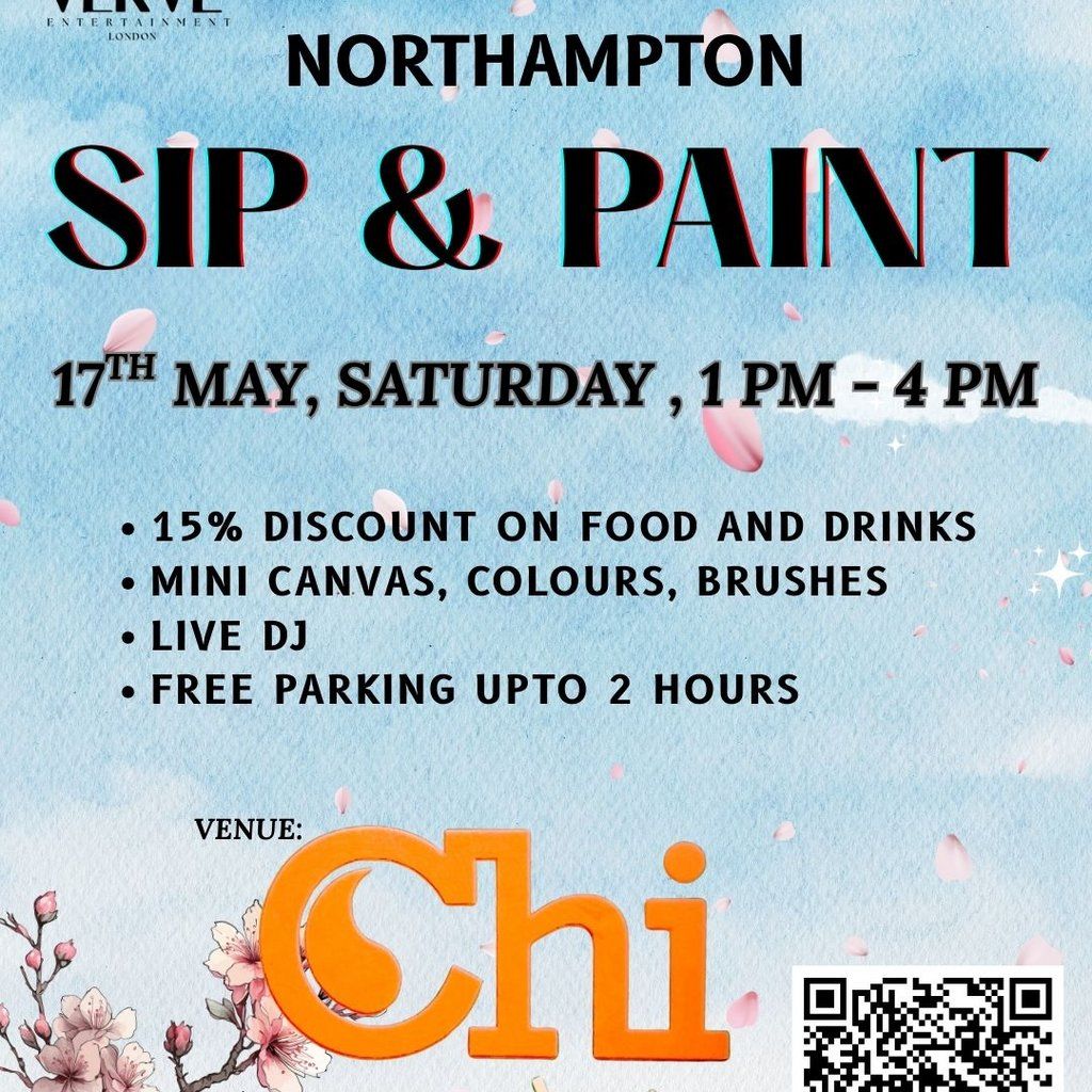SIP & PAINT Party -Northampton | Event in Northampton | AllEvents