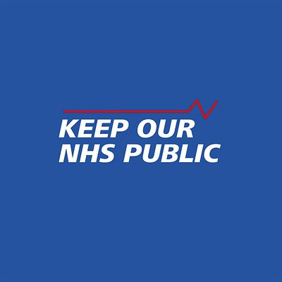 Keep Our NHS Public/Health Campaigns Together logo