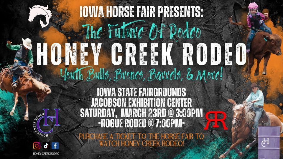 Honey Creek Youth Rodeo IA Horse Fair, Jacobson Building/ Iowa State
