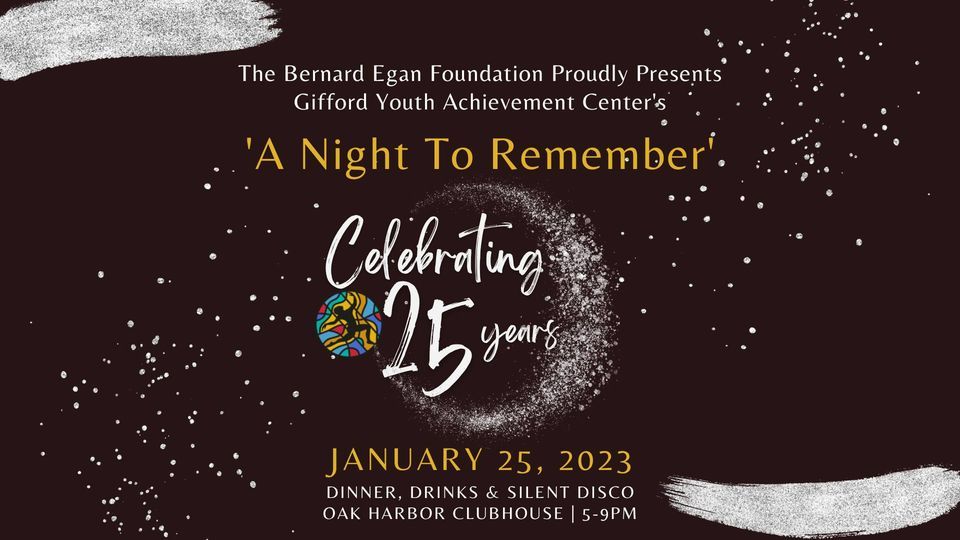 GYACs A Night to Remember, Celebrating 25 Years, Oak Harbor Country