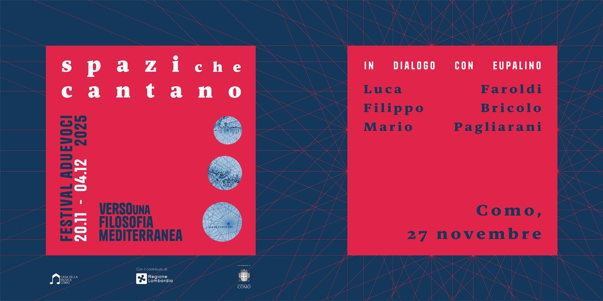 In dialogo con Eupalino, 27 November | Event in Como | AllEvents