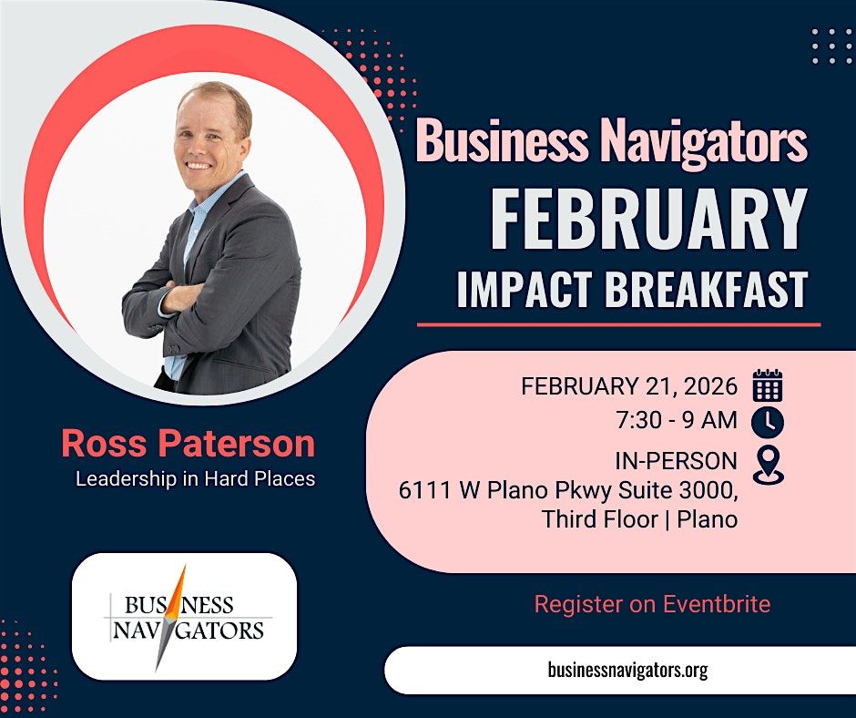 February 20th - Impact Breakfast, 20 February | Event in Plano | AllEvents