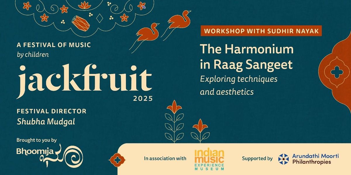 Bhoomija: Harmonium in Raag Sangeet - Sudhir Nayak, 19 September | Event in Bangalore | AllEvents