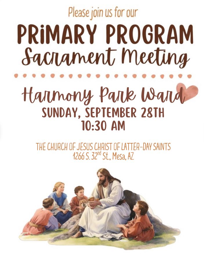 HP Primary Program, 28 September | Event in Mesa | AllEvents
