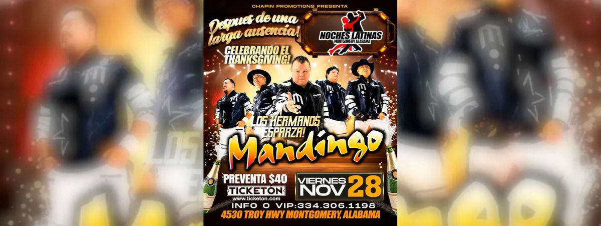 MANDINGO EN MONTGOMERY | Event in Montgomery | AllEvents