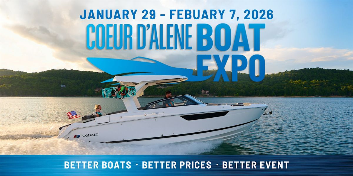 2026 Coeur dAlene Boat Expo