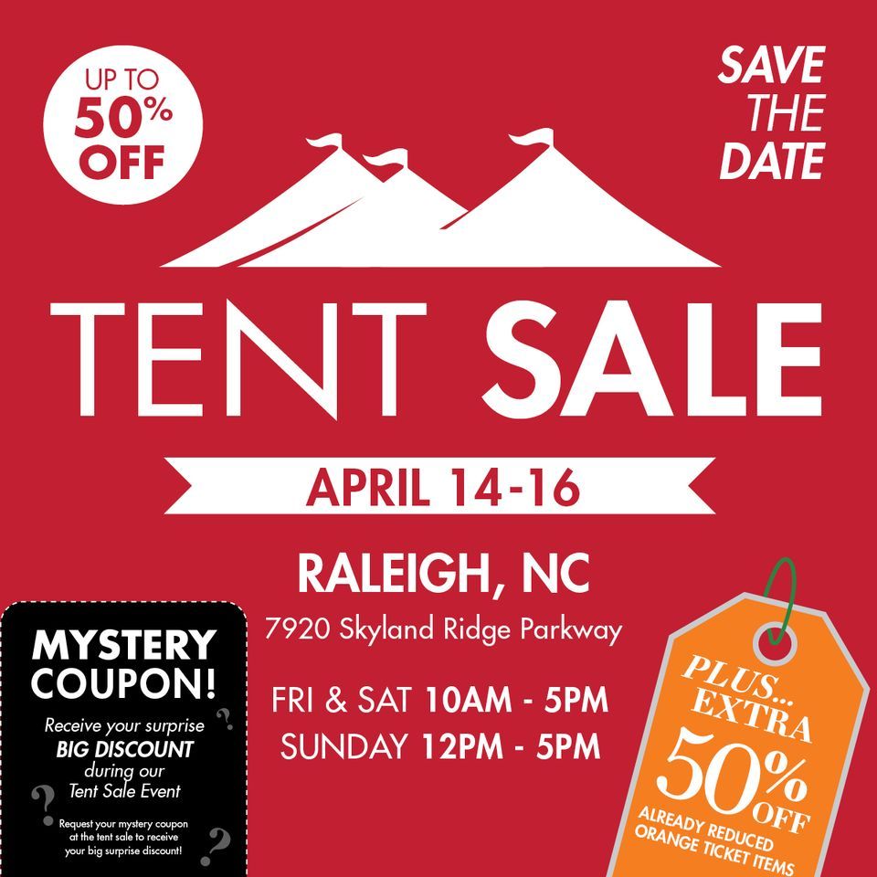 Raleigh Spring 2025 Tent Sale, Dover Saddlery Raleigh, NC, 14 April