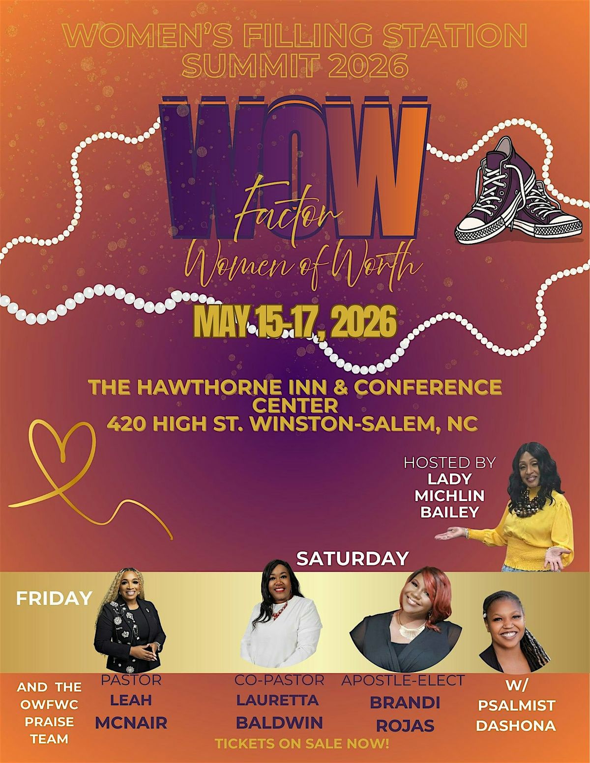 2026 Womens Filling Station Summit, 420 High St, Winston-Salem, 15 May ...