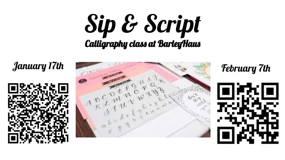 Sip & Script, BarleyHaus by Church Street, Itasca, 7 February 2024 ...