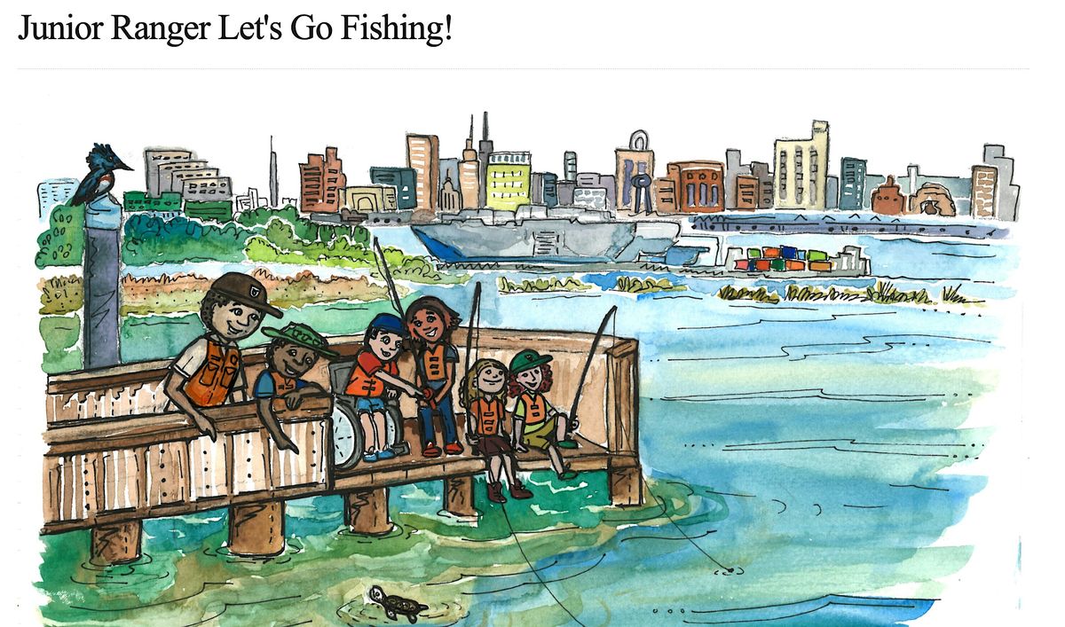 Junior Ranger Angler - Fishing with Friends, Panola Mountain State Park ...