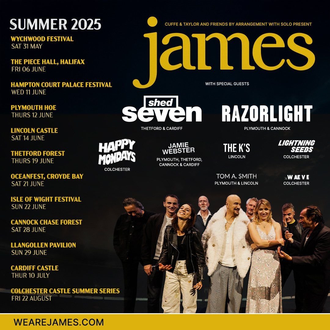 James Colchester Tickets, 22 August | Event in Colchester | AllEvents