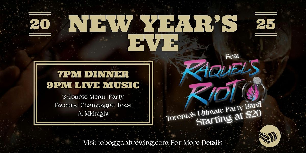 Toboggan Brewing Company - New Years Eve w/ Raquel's Riot, 31 December | Event in London | AllEvents