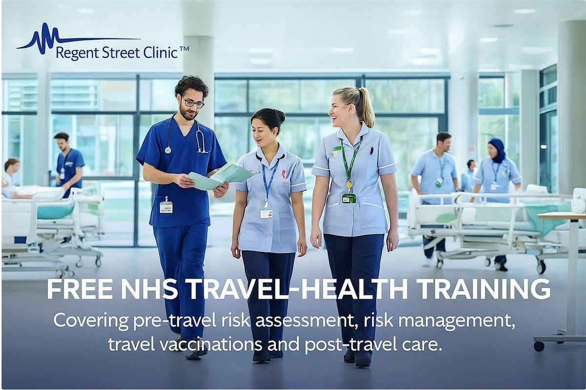 FREE TRAVEL HEALTH TRAINING FOR NHS STAFF, 28 May | Event in London | AllEvents