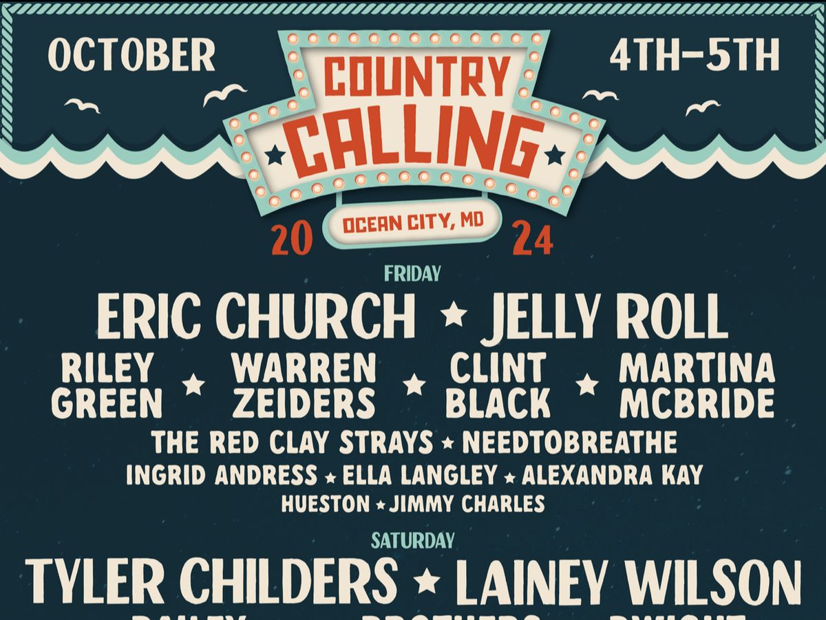 Country Calling Festival Friday with Eric Church, Jelly Roll and more