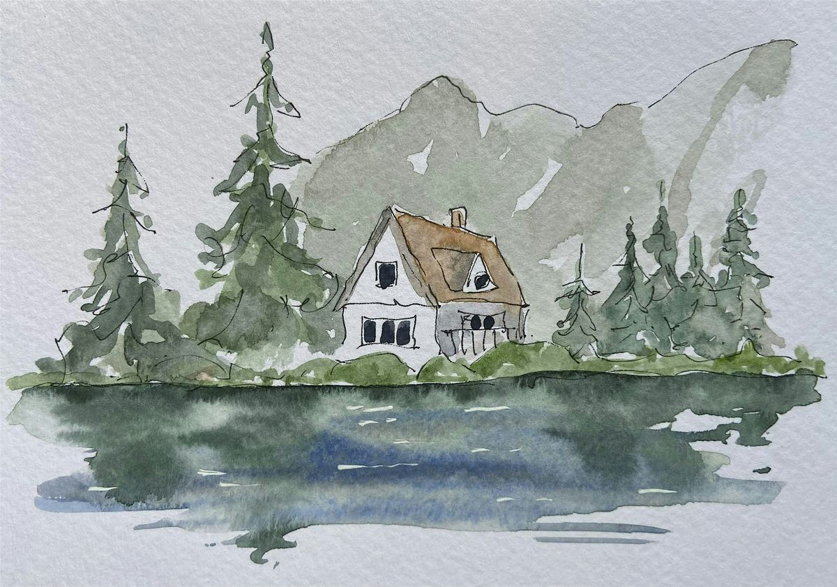 Watercolour Workshop – Line and Wash  @ Fisherton Mill, Salisbury