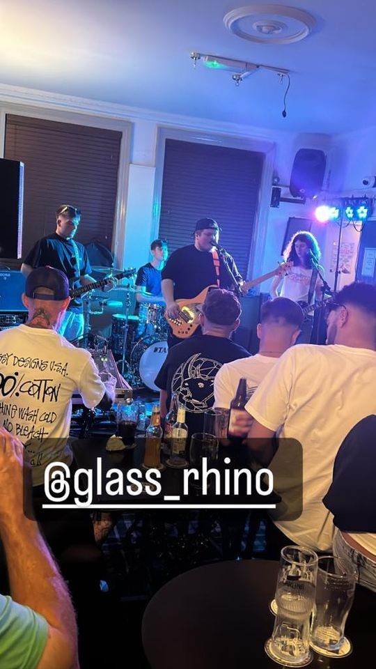 GLASS RHINO Play theSheffield Food Festival, Peace Gardens, Sheffield