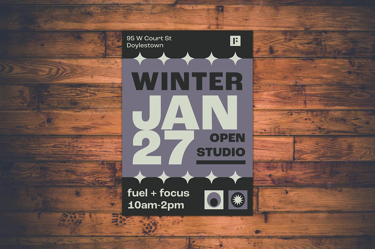 Winter Open Studio Time, 27 January | Event in Doylestown | AllEvents