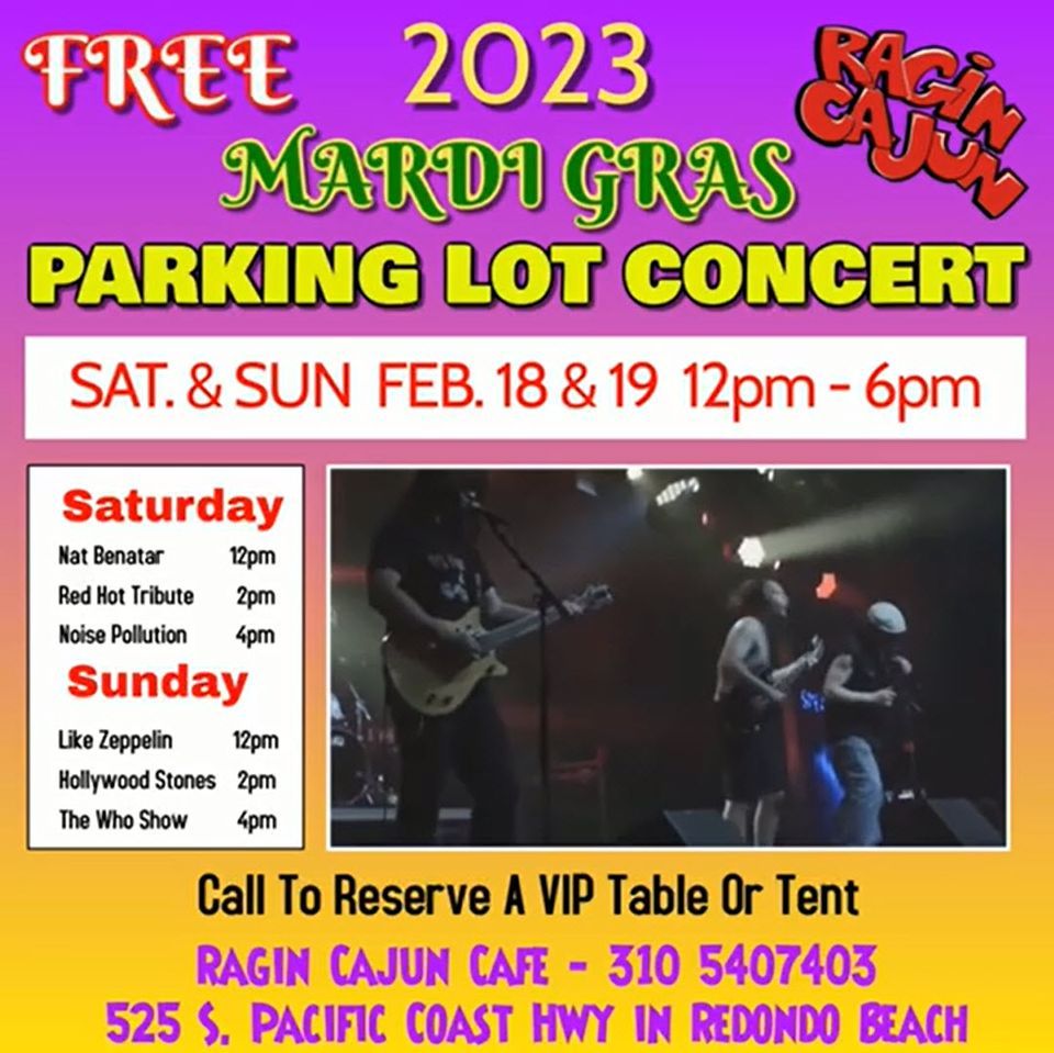 Ragin Cajun Mardi Gras SHOWS ALL WEEKEND Ragin Cajun Cafe Redondo ragin-cajun-mardi-gras-shows-all-weekend-ragin-cajun-cafe-redondo