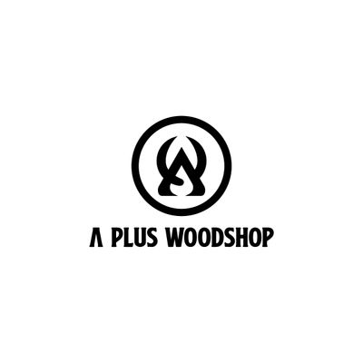 A Plus Woodshop logo