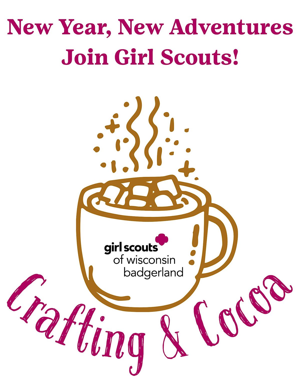 Crafting and Cocoa with Girl Scouts - New Glarus, 7 January | Event in New Glarus | AllEvents