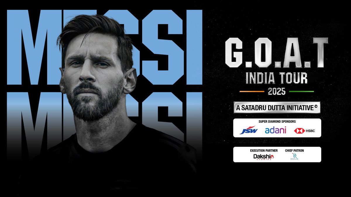 G.O.A.T India Tour 2025, 13 December | Event in Hyderabad | AllEvents