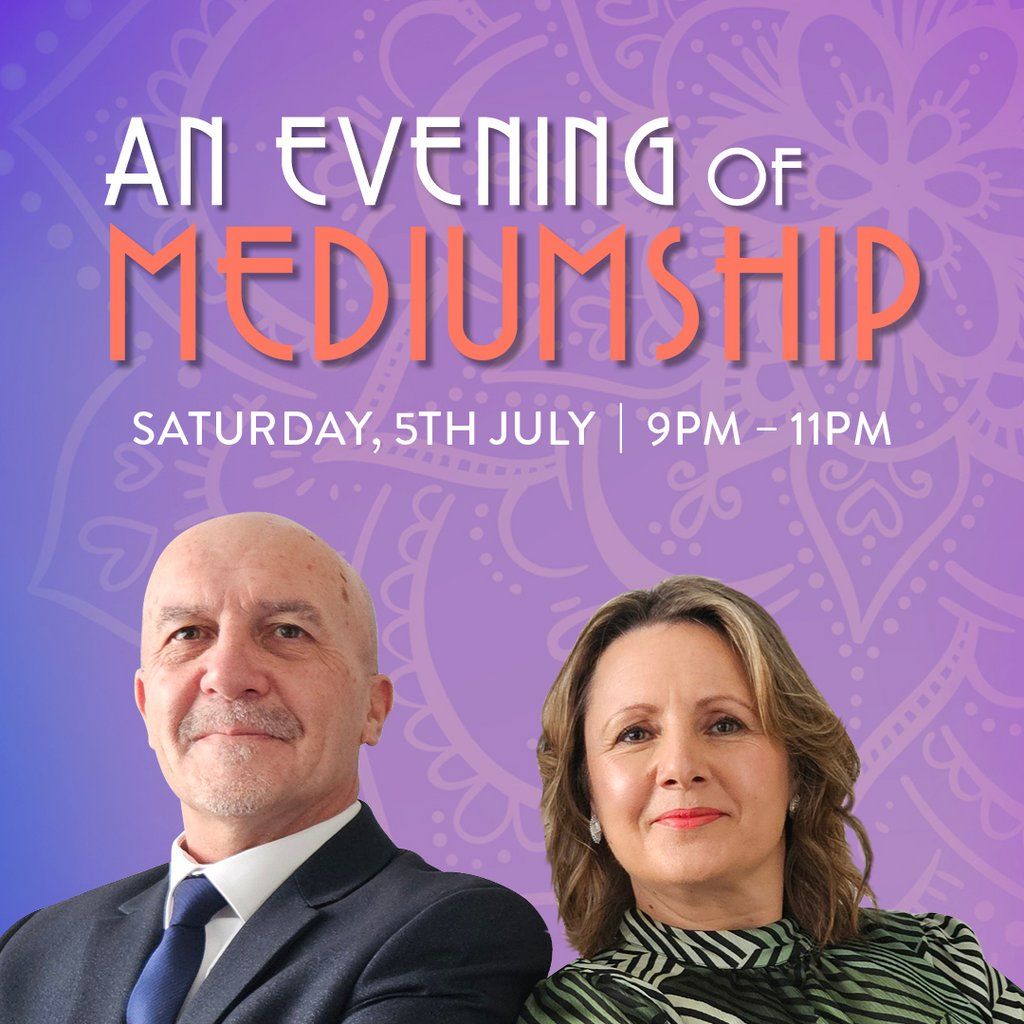 An Evening of Mediumship with 'Adrian Clarke' & Vicky Newton, 5 July | Event in Leeds | AllEvents