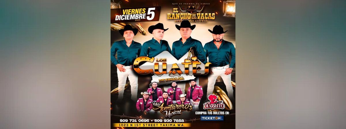 LOS CUATES DE SINALOA & AVENTUREROS MUSICAL, 5 December | Event in Yakima | AllEvents