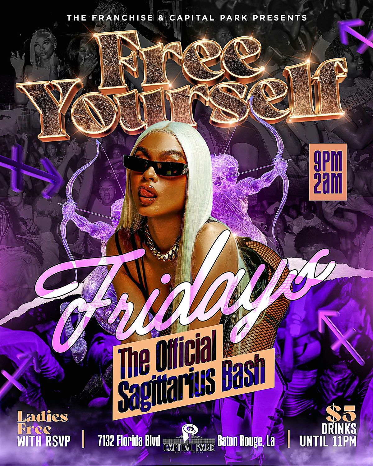 FREE YOURSELF FRIDAYS, 12 December | Event in Baton Rouge | AllEvents