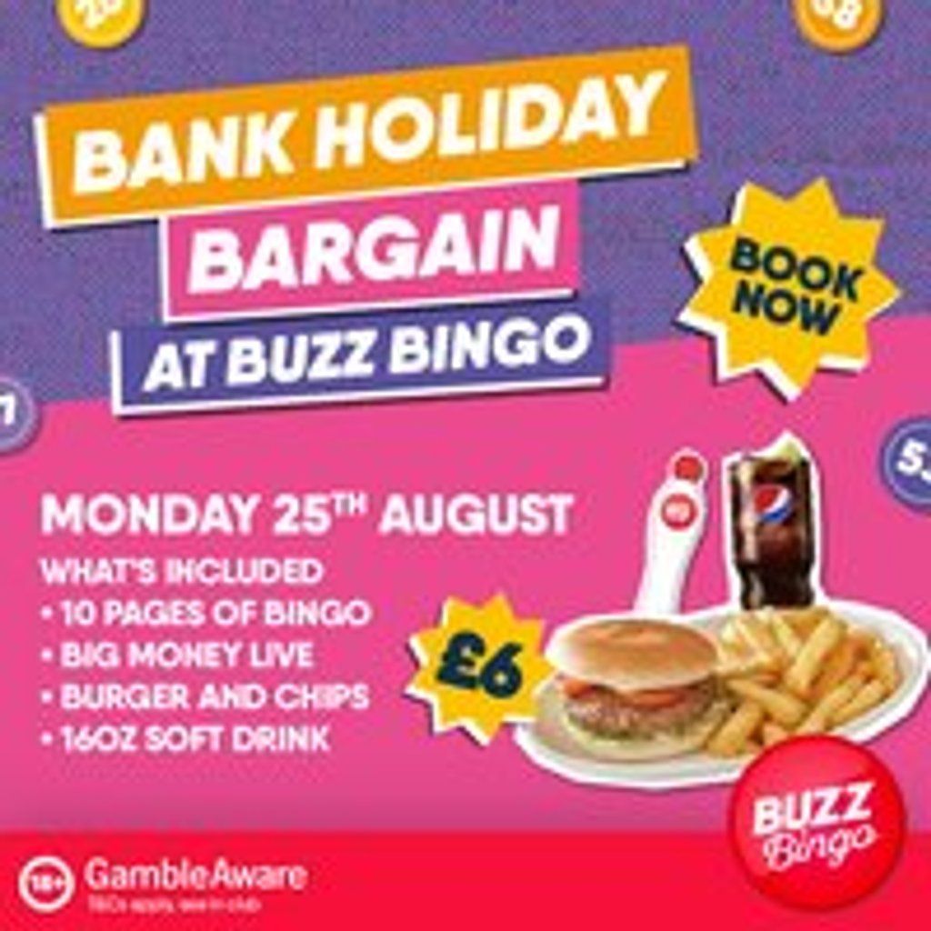 Scunthorpe - Bank Holiday Bargain Bingo, 25 August | Event in Kingston Upon Hull | AllEvents