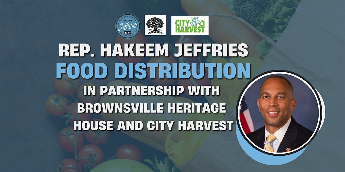 Congressman Hakeem Jeffries NY-08  Thanksgiving Food Distribution, 22 December | Event in Brooklyn | AllEvents