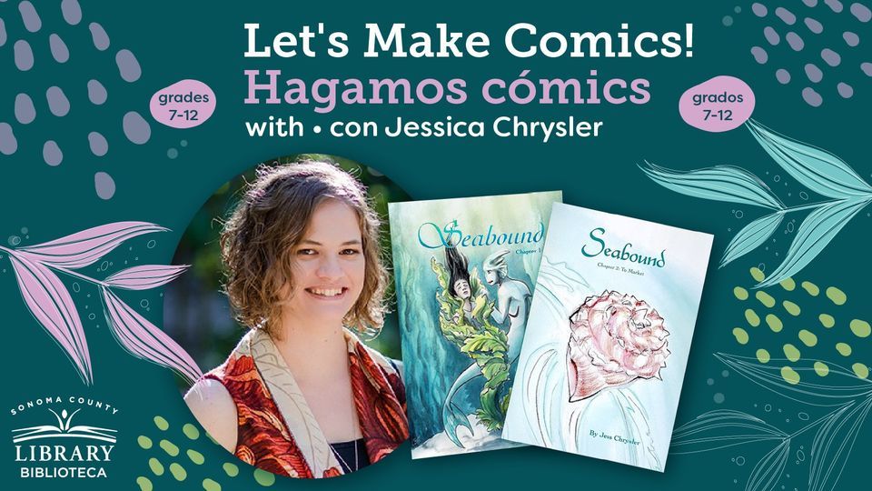 Lets Make Comics!, Sebastopol Regional Library, 20 October 2023