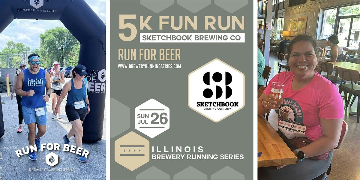 5k Fun Run x Sketchbook Brewing Co | 2026 IL Brewery Running Series, 26 July | Event in Skokie | AllEvents