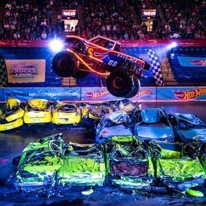 Hot Wheels Monster Trucks Live Glow-N-Fire at Bert Ogden Arena