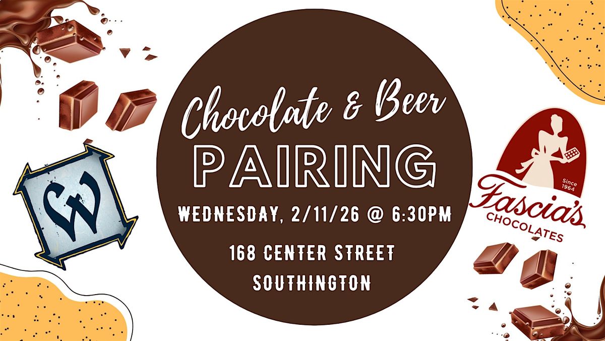 Chocolate & Beer Pairing, 11 February | Event in Southington | AllEvents