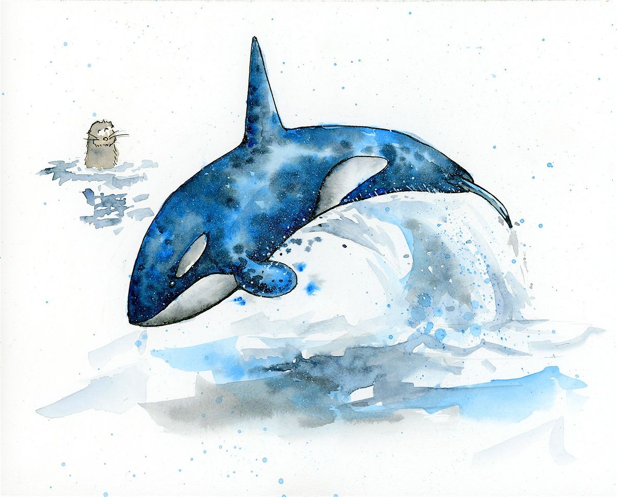 Watercolor 101: Orca Workshop, 13 December | Event in Tacoma | AllEvents