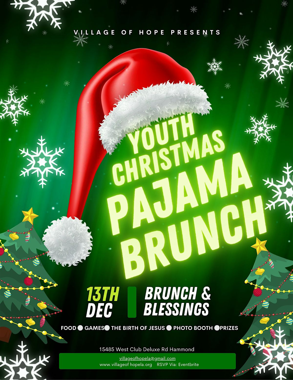 Village of Hope End Of The Year Celebration, 13 December | Event in Hammond | AllEvents