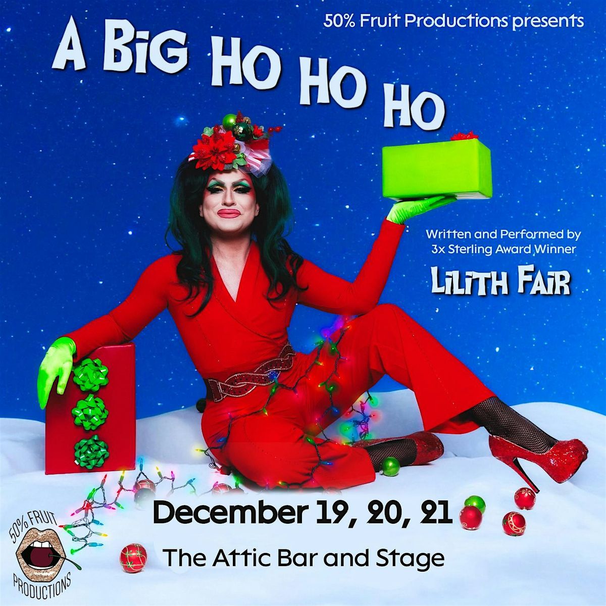 50% Fruit Productions presents: A BIG HO HO with Lilith Fair, 19 December | Event in Calgary | AllEvents