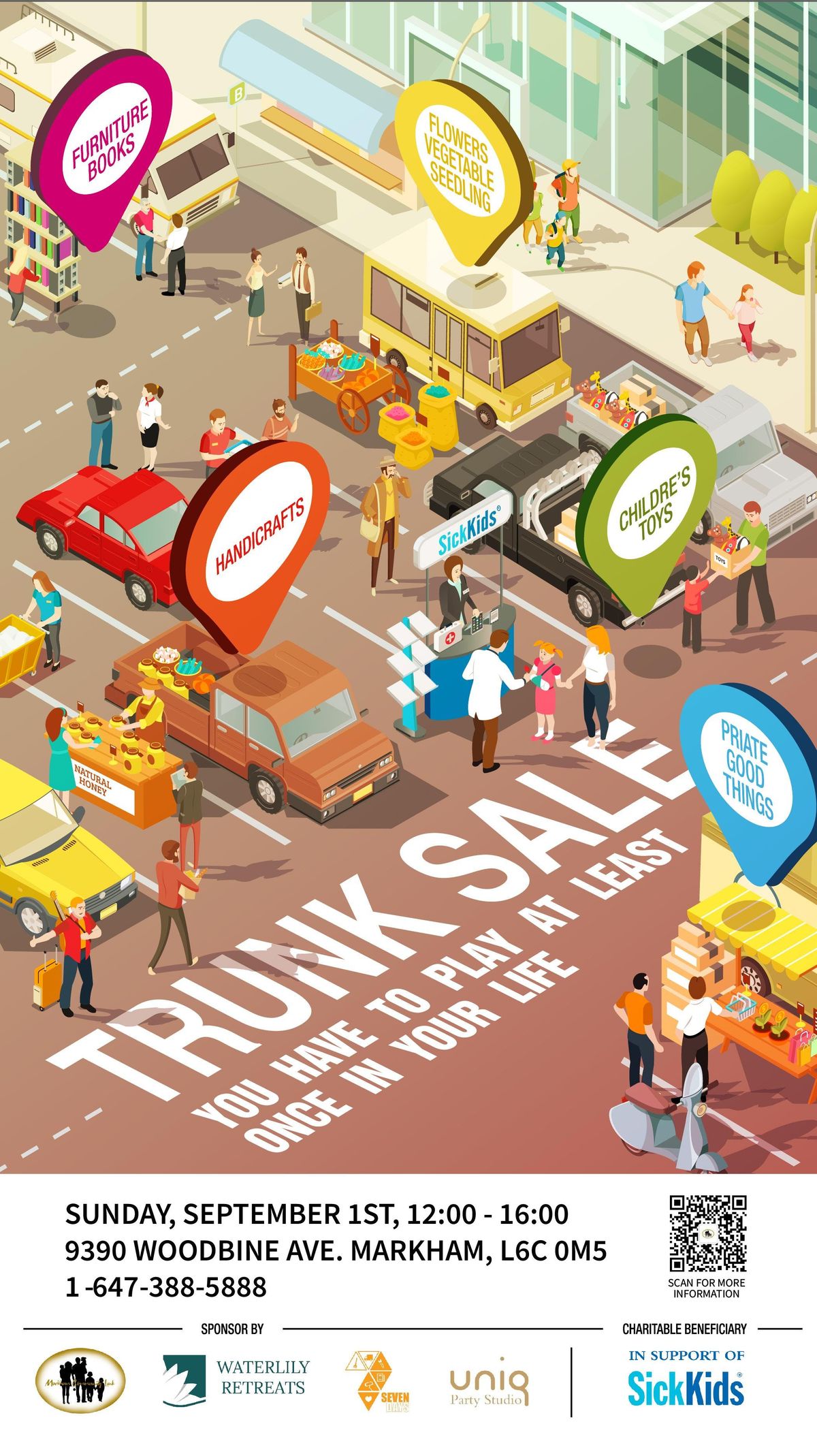 Trunk Sale, 9390 Woodbine Ave, Markham, September 1 2019 AllEvents.in