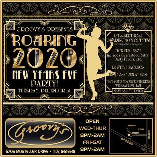 The texas tenors fan event!!! new years eve dinner 12/31/2022, ss dockside cafe and pub branson Groovys Roaring 20s New Years Eve Party! at Groovys, Oklahoma City