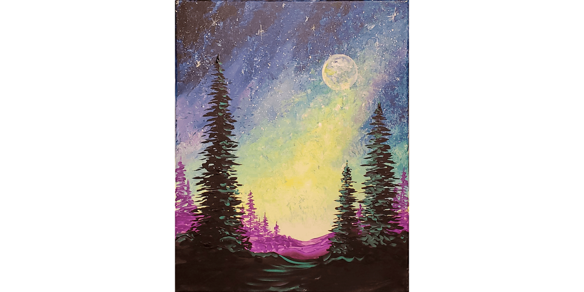 Cosmic Night - Paint and Sip in Fishkill | Classpop!™, 23 January | Event in Fishkill | AllEvents