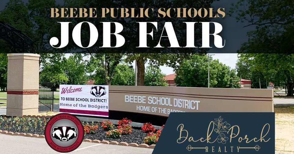 Beebe School District Job Fair, Beebe Badger Auditorium, 30 January